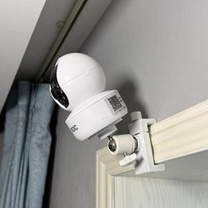 360 ° 회전 없음 펀칭 클립 마운트 EZVIZ 스마트 카메라 모니터 홀더 홈 마운팅 호환  웹캠 스탠드