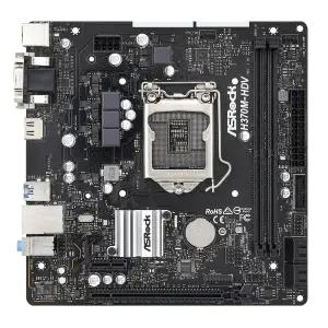 [중고]ASRock H370M-HDV LGA1151 DDR4 MICRO(무상1개월/벌크/백브라겟만 제공)