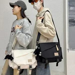 고릴라 키링 심플 메신저백 모던 크로스백 대학생가방 (KYR-WE3D1BB)