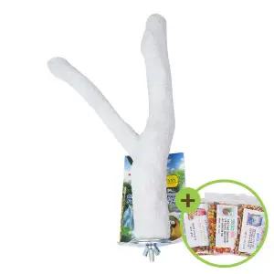 [하프클럽/올펫몰]가지형 네츄럴 발톱갈이 횃대(대) 횟대 앵무새횃대