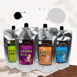 탈모한방 3분컬러 오징어먹물 염색약 새치커버 1+2제 1000g