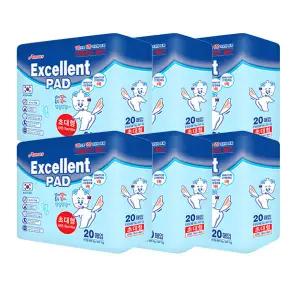 아몬스 엑셀런트 초대형 배변패드 20매×6개