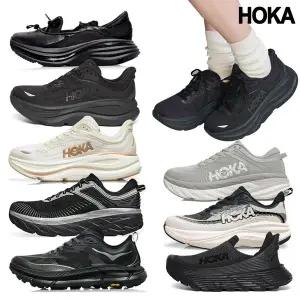 [호카오네오네][호카] 본디 클리프톤 블랙 와이드 러닝화 운동화 택일