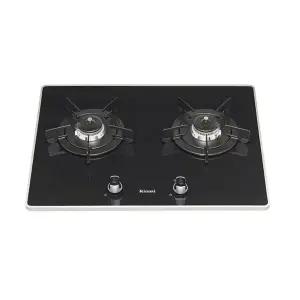 [린나이](하남점)[신세계하남] 린나이 2구 빌트인 가스쿡탑 블랙펄 RBR-P2501D [케이스 미포함]