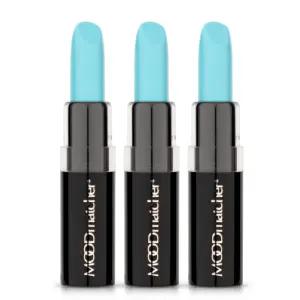 무드매쳐 컬러체인지 반전 립스틱 라이트블루 3개