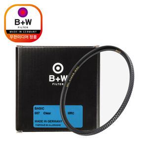(컴온탑) 슈나이더 B+W BASIC MRC 007 Clear 52mm 필터 (신형)