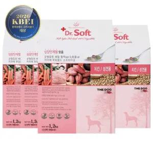 닥터소프트 치킨 성견용 3kg 4개