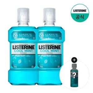 리스테린 쿨민트 750mlx2  +(증)쿨민트100ml