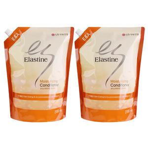 엘라스틴 모이스처라이징 대용량 컨디셔너 2100ml x 2개 대용량샴푸 리필용 파우치형