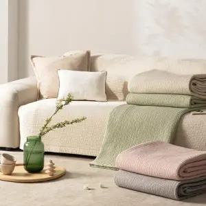 [Q] 보몽드 30수 광목 순면 줄누비 스프레드 1+1세트 공영쇼핑 단독 초특가