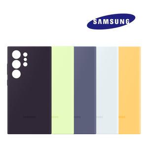 삼성 정품 갤럭시 S24 울트라 실리콘 케이스 화이트 EF-PS928/S