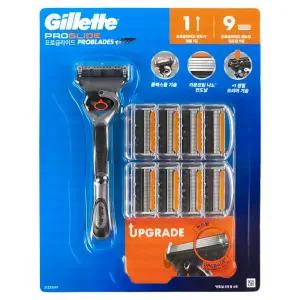 질레트 프로글라이드 면도기세트 (면도기1개 +날9개) 5+1 5중날 프레시전 트리머 플랙시볼