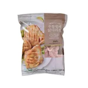 [하림][냉동] 무항생제 닭다리살 (1,000g)