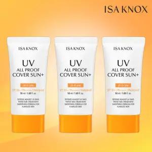 이자녹스 올 프루프 커버 선크림 50ml 3개