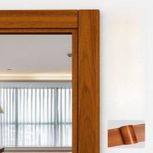 문틀 벽지 스티커 셀프 접착식 테이프 수리 리모델링 우드 시트지 몰딩 문 무늬목