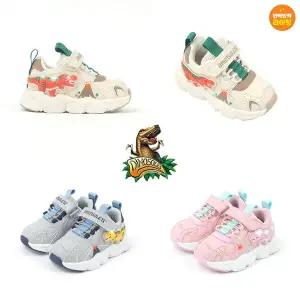 [다이노솔즈](본점)[DINOSOLES] 다이노솔즈 티렉스 볼케이노 토들러 불 나오는 LED 운동화 (130mm~1...