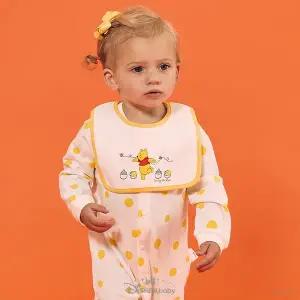 [디즈니베이비](신세계 사우스시티)[25년 가을상품] 곰돌이푸우주복(턱받이)(O/WHITE)_79S517510