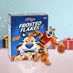 켈로그 토니더타이거 액션피규어 콘푸로스트 시리얼 캐릭터 플라모델 미니어처 관절인형 수집