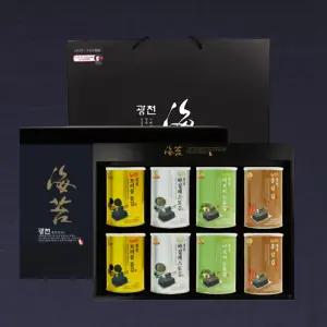 재래김 광천김 8캔 캔김 추석 명절선물세트 돌김세트 쇼핑백포함 고급선물
