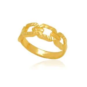 여자 순금 반지 7.5g [체인 사선컷]