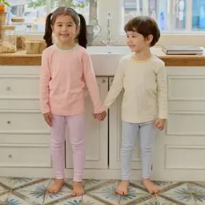 캔디 슬림핏 30수 후라이스 골지실내복(4color)