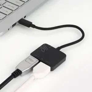 HDMI C타입모니터분배기 DP 듀얼 확장기 4K