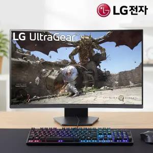 LG 울트라기어 27인치 게이밍모니터 27GS60QC QHD 커브드 180Hz HDR10