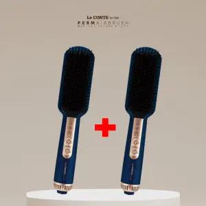 르꽁뜨 펌에어브러쉬 SSK-005HI 뿌리볼륨 다운펌 프리볼트 볼륨매직 고데기 2개