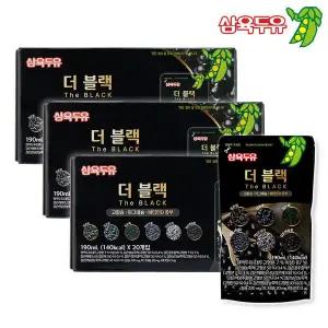 [삼육두유]더블랙 프리미엄 파우치 190ml 60팩