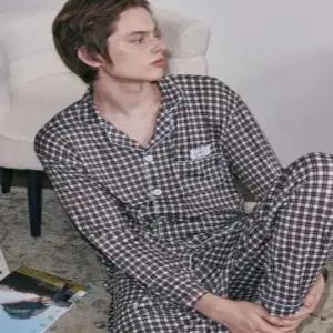 [dab]클래식  브라운소프트 텐션 스판  포켓남성XXL까지  잠옷세트