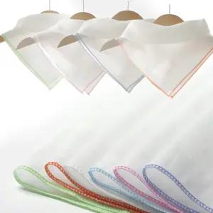 국내생산 무형광 신생아 아기 2겹 무지 순면 가제 손수건 20장