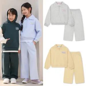 [탑텐키즈](마산점)26년 SS 여아) 더블니트 카라 하프넥 MKG1IP2001