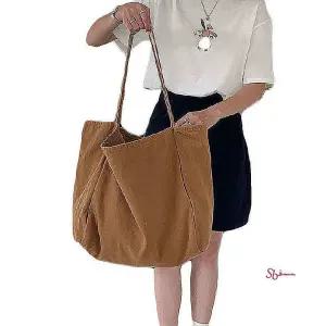 캐주얼 숄더백 에코백 빅사이즈 코튼 인기 가방tuv740