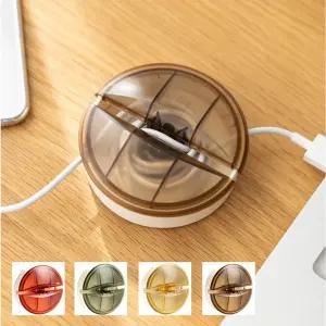 충전케이블 줄감개 선정리 홀더 보관 휴대용 케이스