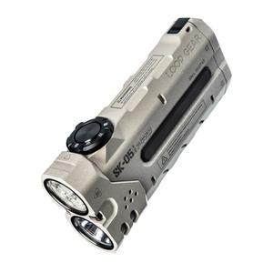 프로 파워 방수 3-in-1 조명 루프 4360루멘, 라이트) sk05 충전식 모드(플로드/스팟/사이드 손전등 비상 뱅크, - 기어 시 ip68 8000mah 캠핑, 및 edc 하이킹, 마오 led