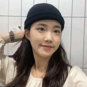 남녀공용 숏비니 와치캡 니트모자 블랙 대머리모자