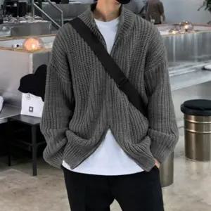 포근 위 아래 투웨이 니트 가디건 집업 남성 아우터 야상 외투 오버핏청자켓