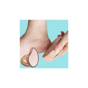 나노 발 굳은살 각질제거기 풋파일 유리 골드 발뒷꿈치 최신 3분필링 샴페인 글라스 고급형