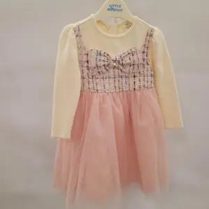 리틀밥독 HC12 W리본보석O/P 트위드 리본원피스 H244 MOP05