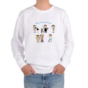 맨투맨 남여공용 학교생활 친구 우정 체육활동 과외활동 디자인선택