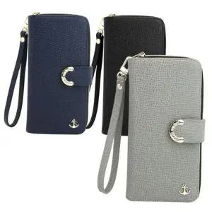 갤럭시 A9프로 천연소가죽 앤커 지퍼 G887 케이스