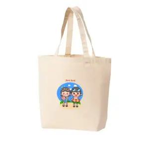 에코백 토트백 펀앤펀 친구 동료 수영 여름 그림 다양한 사이즈