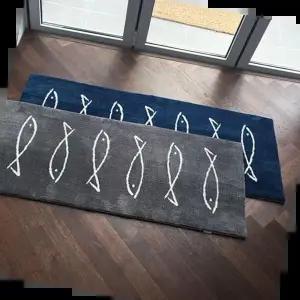 현관카페트 물고기 발매트 다용도 욕실 주방 극세사 카페트 발판