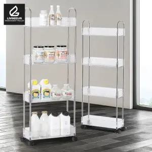 리브리움 투명 슬림트롤리 와이드 4단 [WFFLWXI]