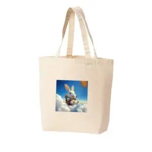 에코백 다양한 사이즈 패러글라이딩 토끼 글라이더 프린트에코백