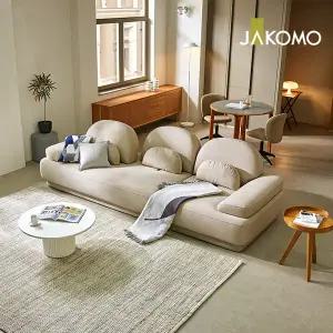 [자코모] 에센셜 스윙 4인 기능성 포위브 패브릭 소파