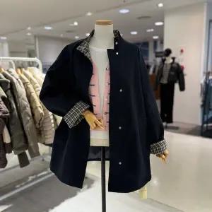 [대구백화점] [스테파니]속 체크 미디 트렌치 자켓(A26JK6121)