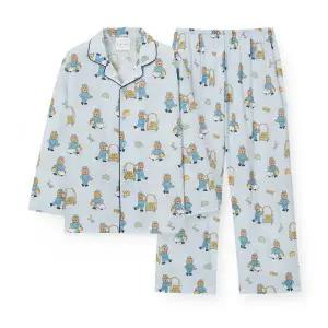 [오르시떼](대전신세계)남성 H101 벨보이루이 긴소매 파자마 세트