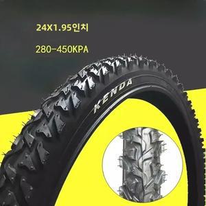 산악 자전거 타이어 24X2.125 24X1.95 켄다 CST MTB 사이클링 24인치