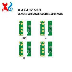 4PCS clt k404s clt-404s 칩 삼성 호환 SL-C430W sl c433 1.5k 1k 토너